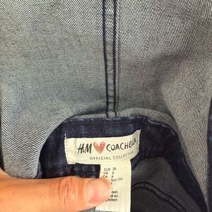 H&M Coachella Collection flare overalls